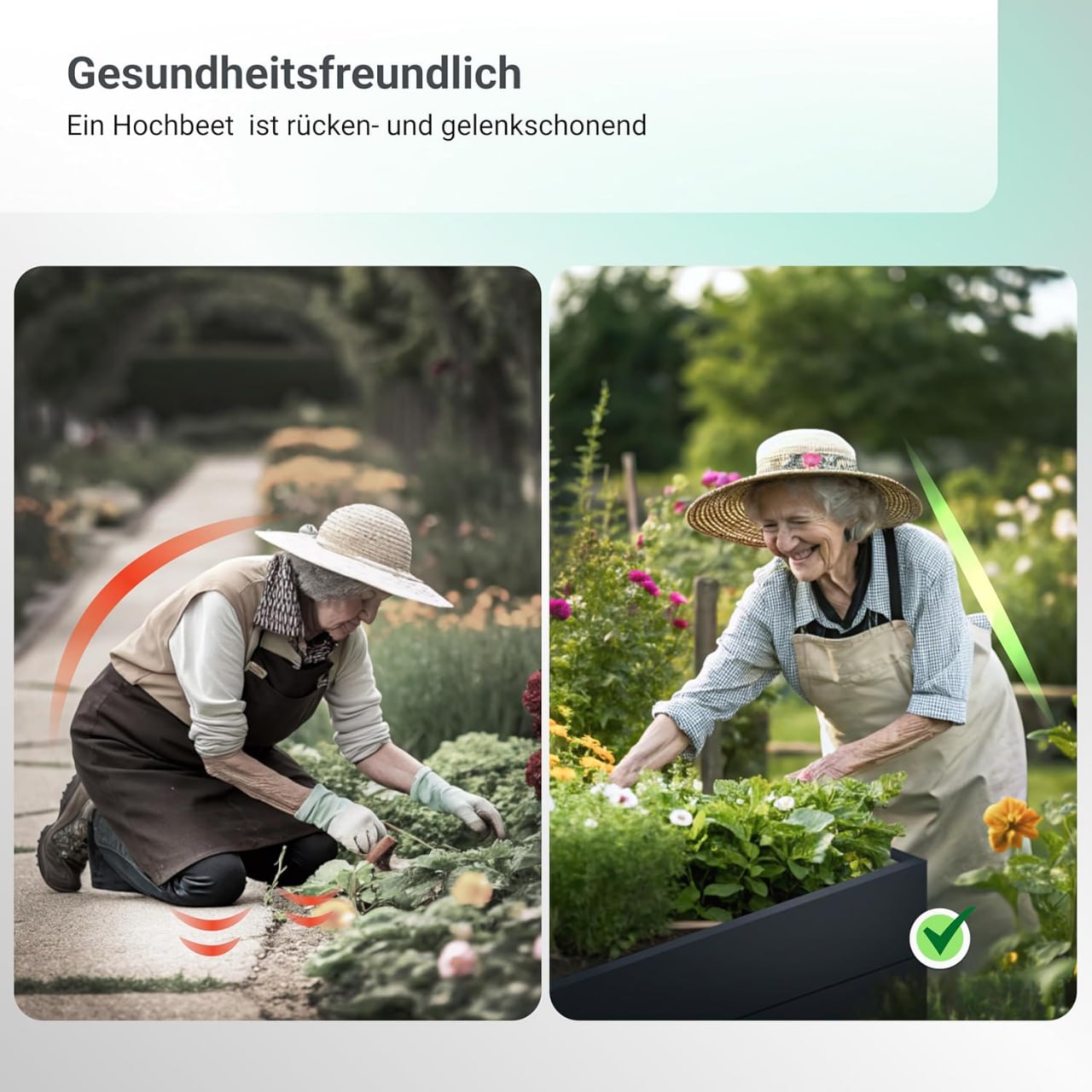 Weitere Vorteile von Metallhochbeeten